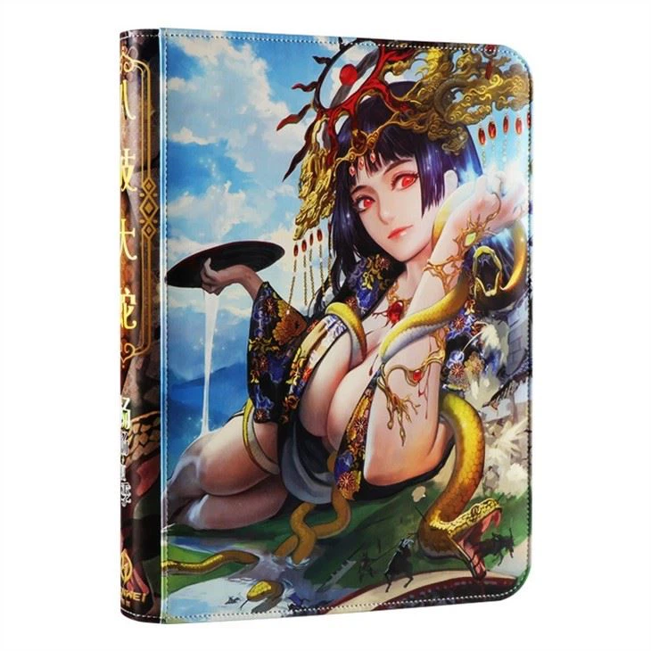 Card Zipper Binder Card Holder Collector 9 Pocket