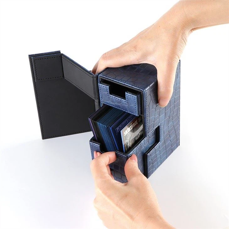 Yugioh Playing Gift Case Leather Storage Deck Card Box 5