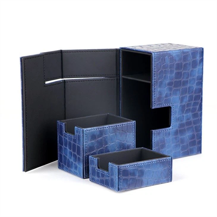 Yugioh Playing Gift Case Leather Storage Deck Card Box 6